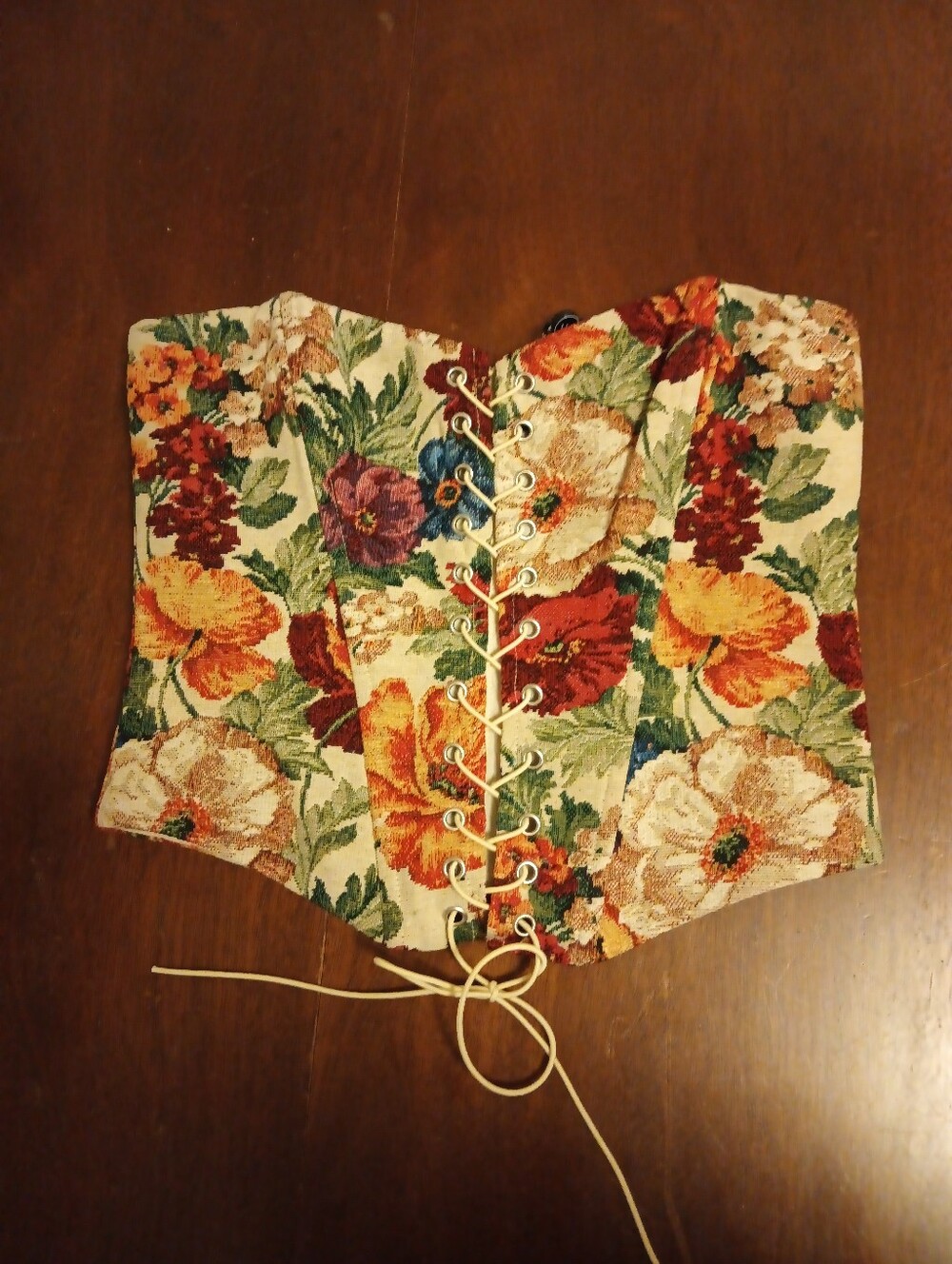 Floral Tapestry Corset